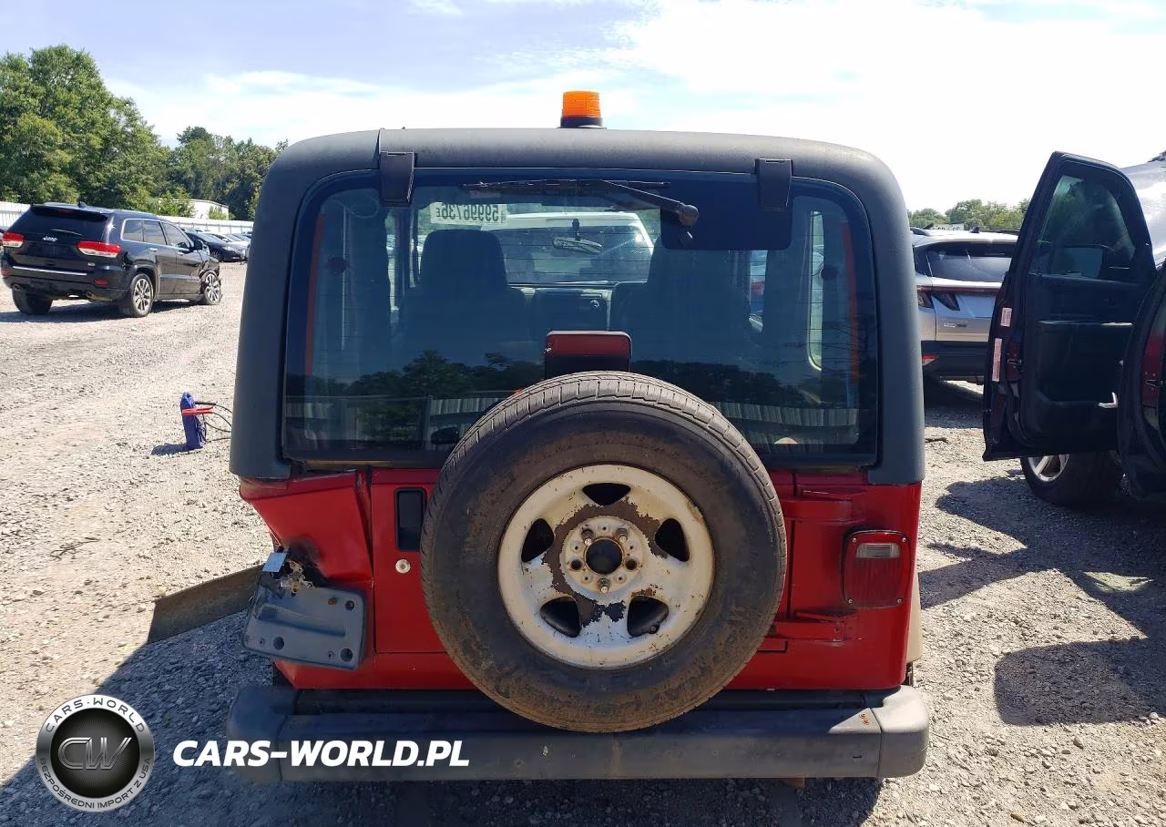 2003 Jeep Wrangler - Tj Sport VIN:1J4F449S93P357516 - 6