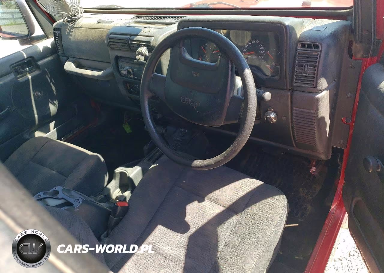 2003 Jeep Wrangler - Tj Sport VIN:1J4F449S93P357516 - 8