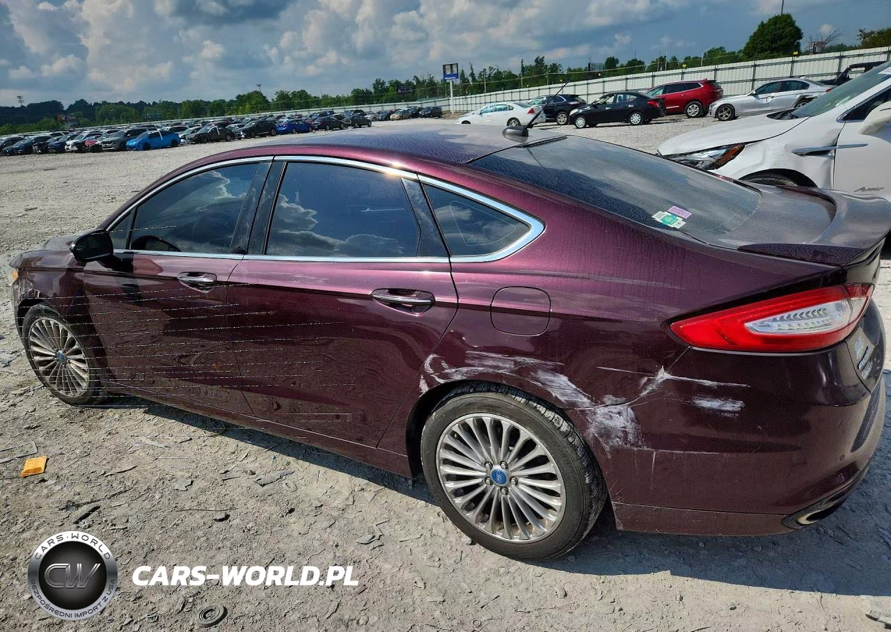 2013 Ford Fusion Titanium VIN:3FA6P0K91DR161762 - 2