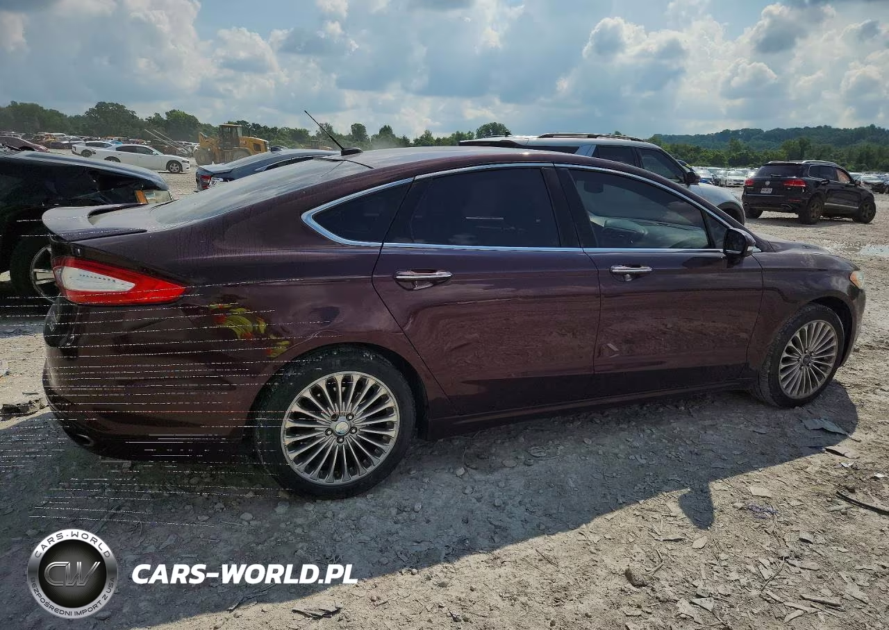 2013 Ford Fusion Titanium VIN:3FA6P0K91DR161762 - 3