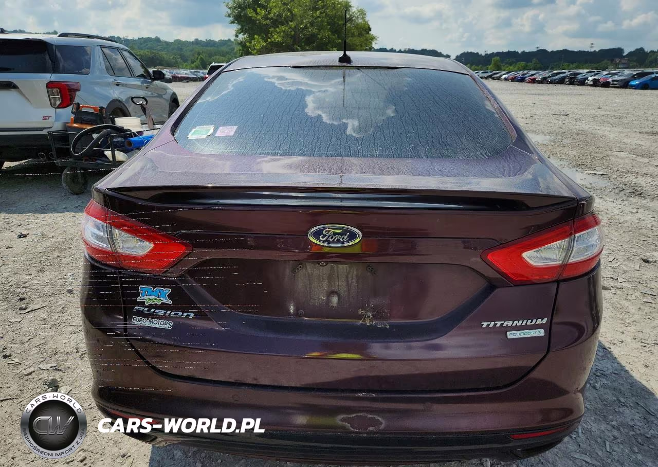 2013 Ford Fusion Titanium VIN:3FA6P0K91DR161762 - 6
