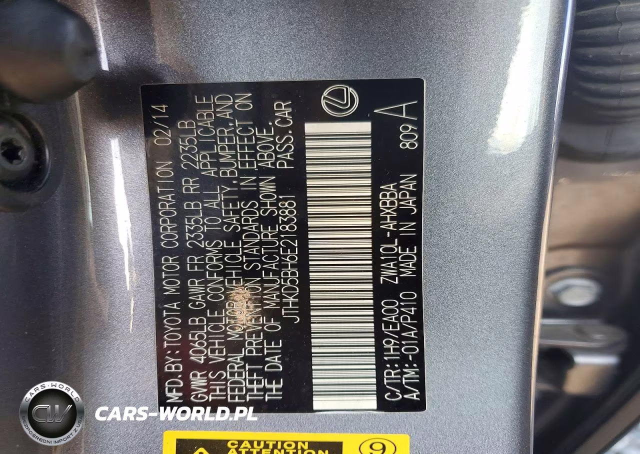 2014 Lexus Ct 200 VIN:JTHKD5BH6E2183881 - 12