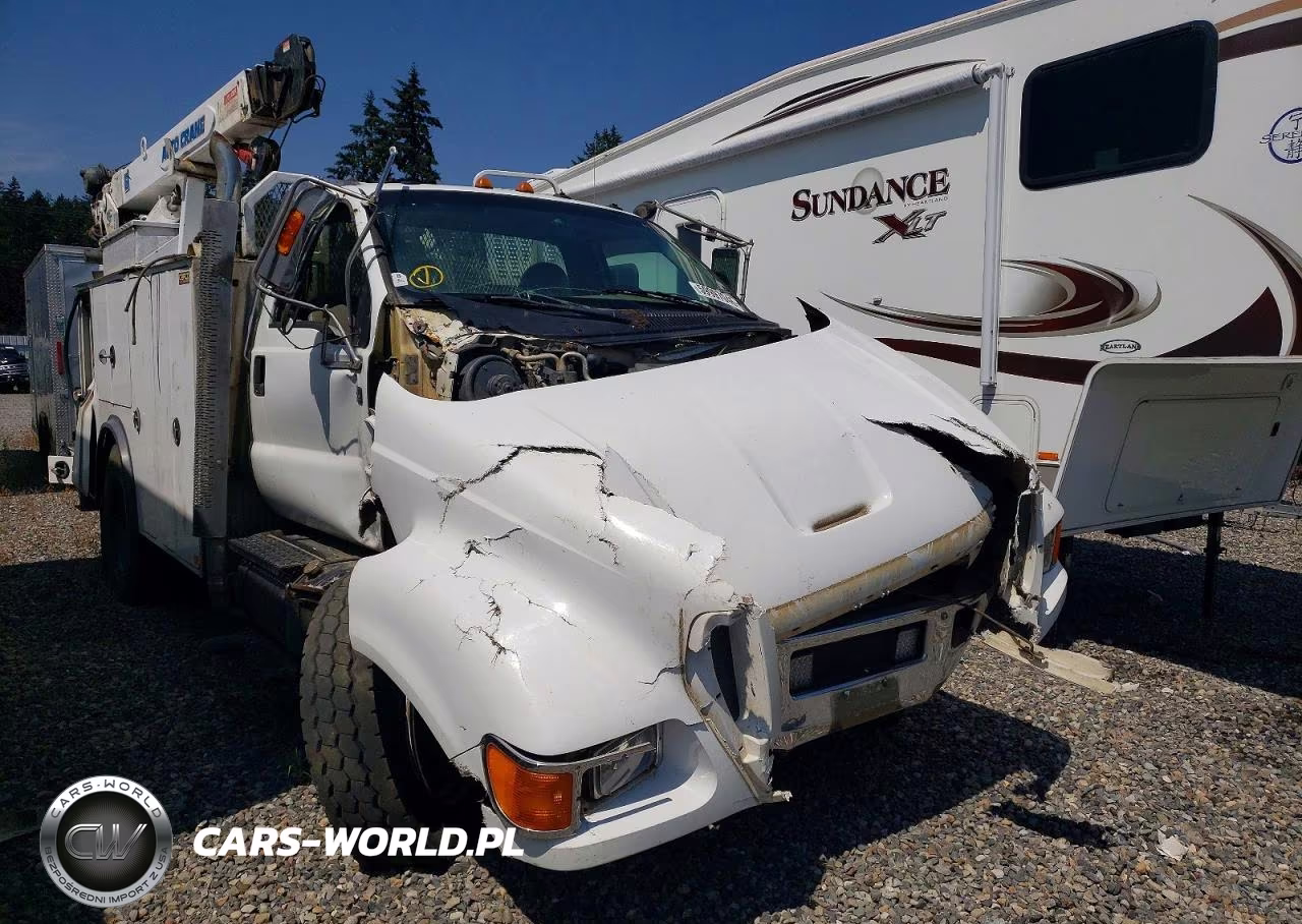 2007 Ford F750 Super Duty Utility - Service Truck VIN:3FRWF75T87V509729 - 1