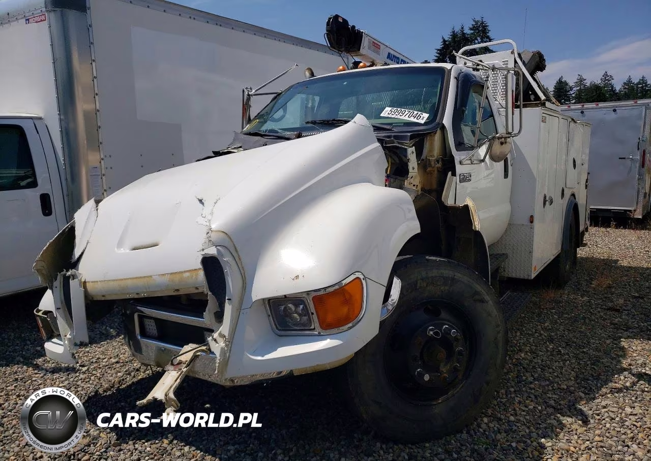 2007 Ford F750 Super Duty Utility - Service Truck VIN:3FRWF75T87V509729 - 2
