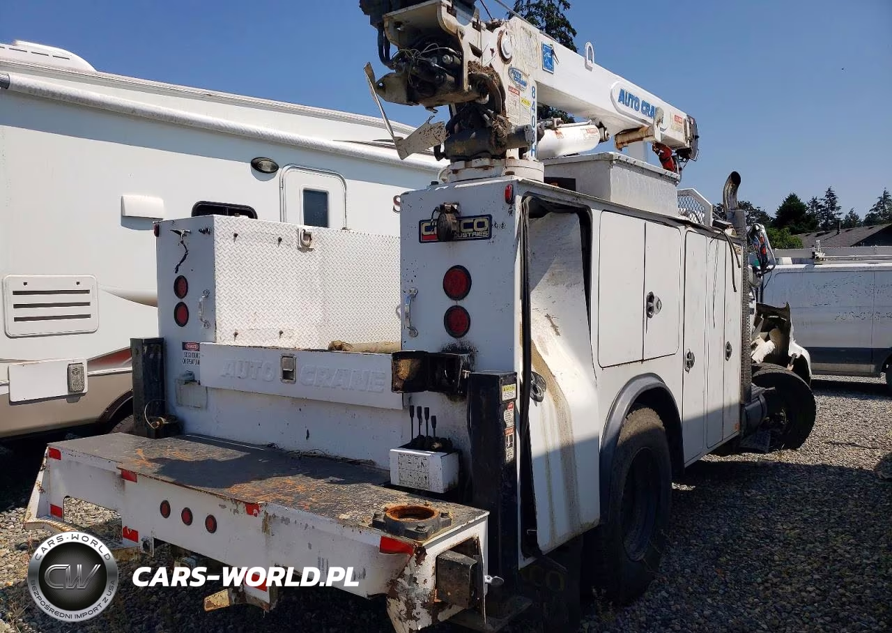 2007 Ford F750 Super Duty Utility - Service Truck VIN:3FRWF75T87V509729 - 4