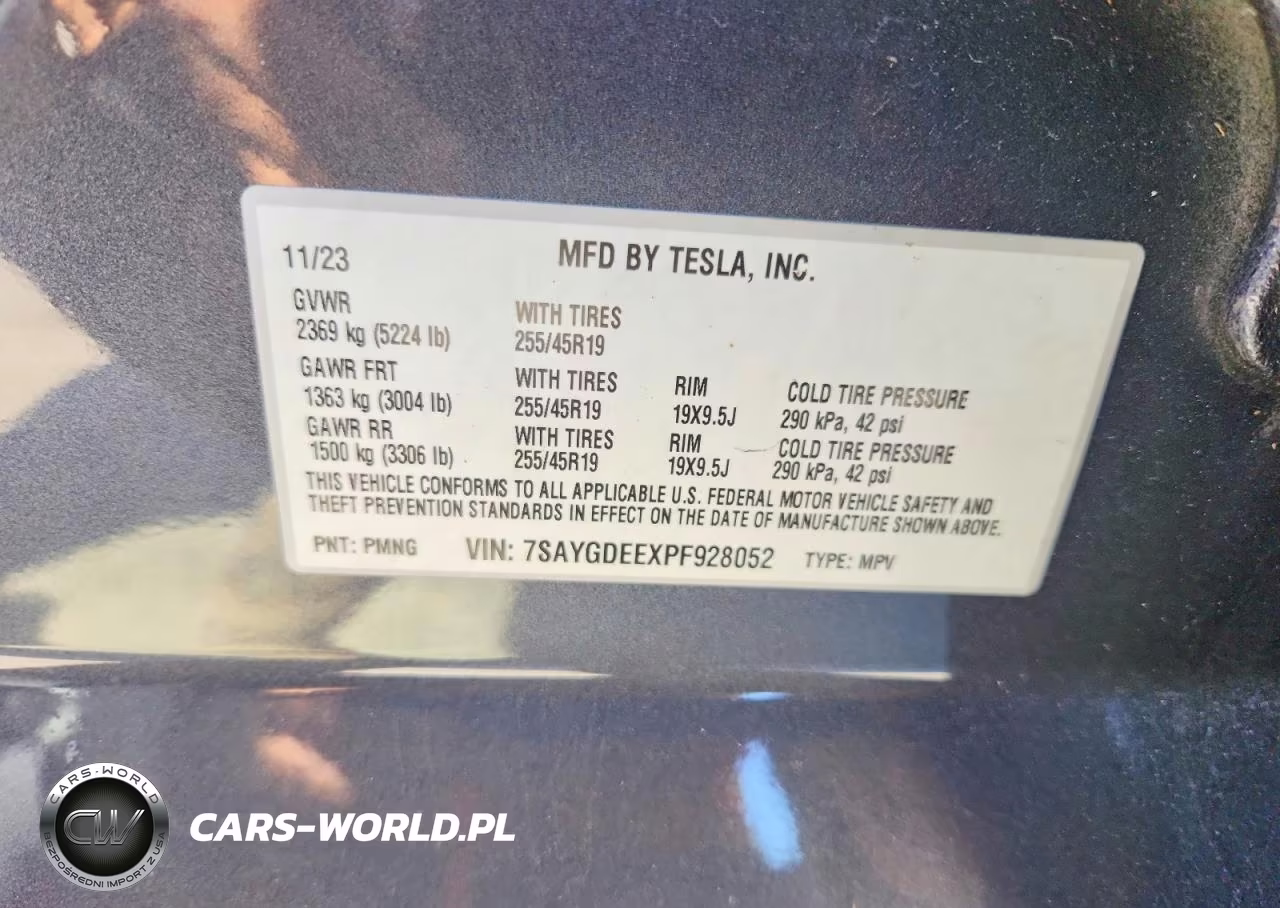 2023 Tesla Model Y VIN:7SAYGDEEXPF928052 - 12