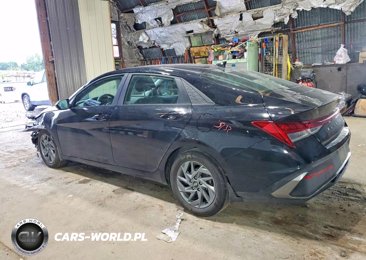 2025 Hyundai Elantra Hybrid Blue VIN:KMHLM4DJ1SU161816 - 2