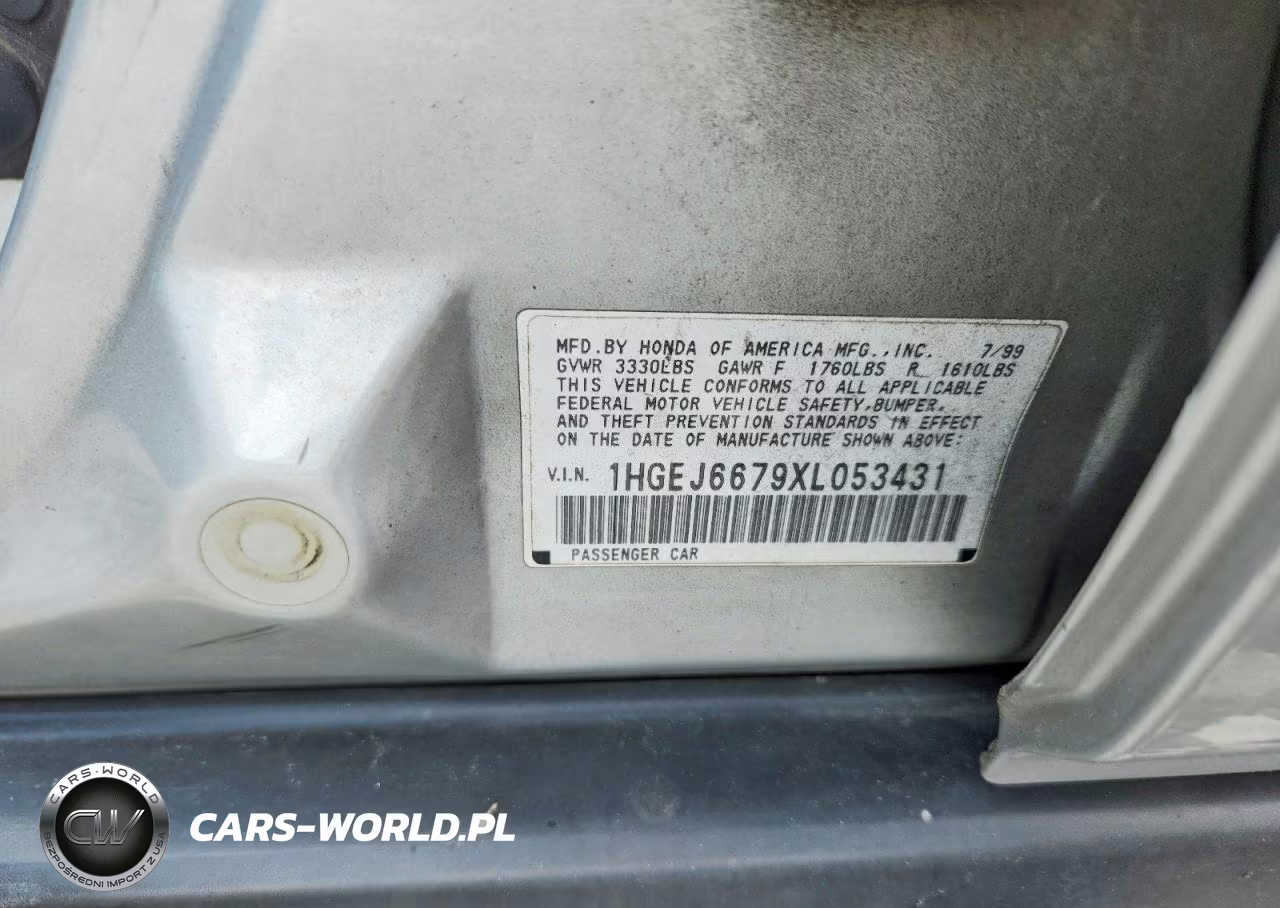 1999 Honda Civic Lx VIN:1HGEJ6679XL053431 - 12