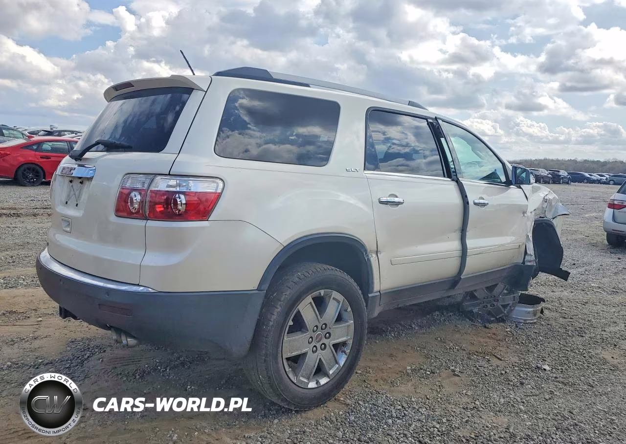 2010 GMC Acadia Slt-2 VIN:1GKLRNED5AJ127712 - 3