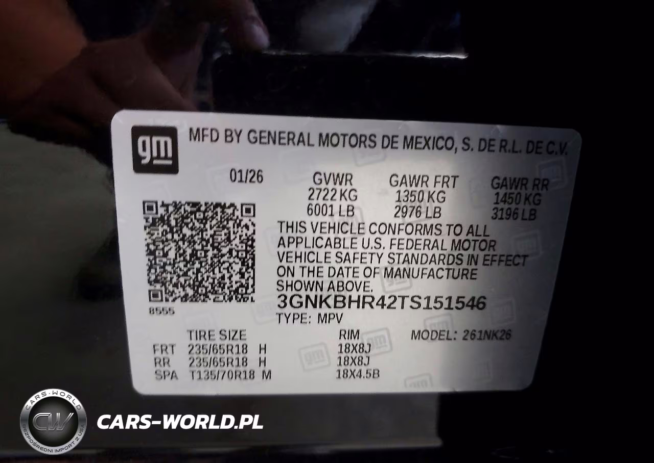 2026 Chevrolet Blazer 2Lt VIN:3GNKBHR42TS151546 - 12
