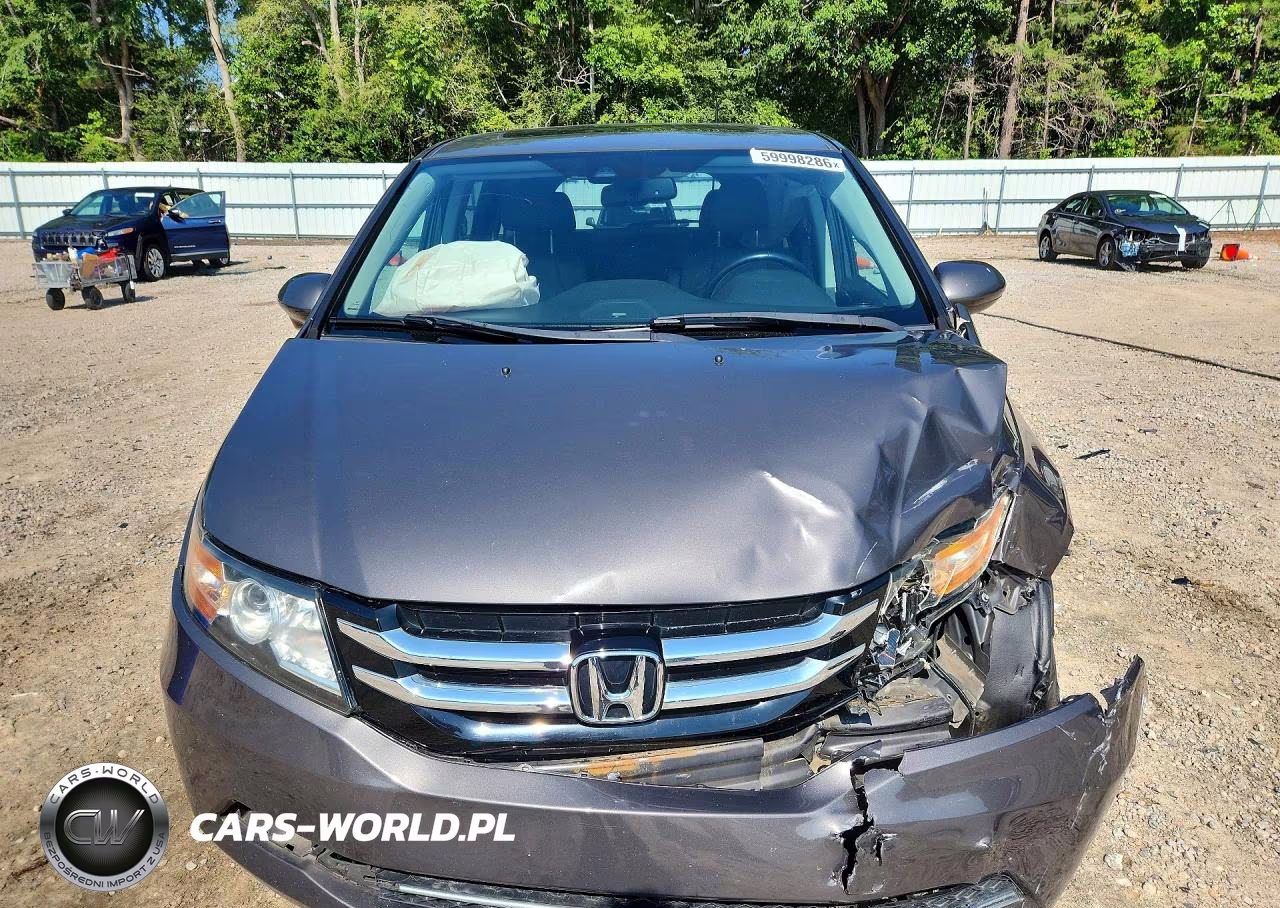 2014 Honda Odyssey Exl VIN:5FNRL5H63EB087678 - 5