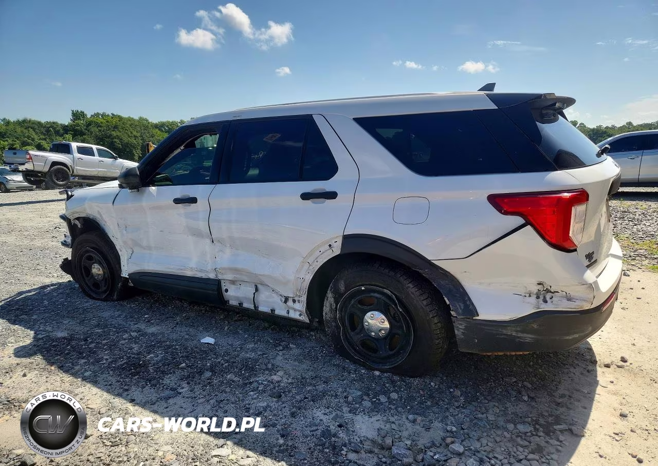 2021 Ford Explorer Police Interceptor VIN:1FM5K8AB6MGA19384 - 2