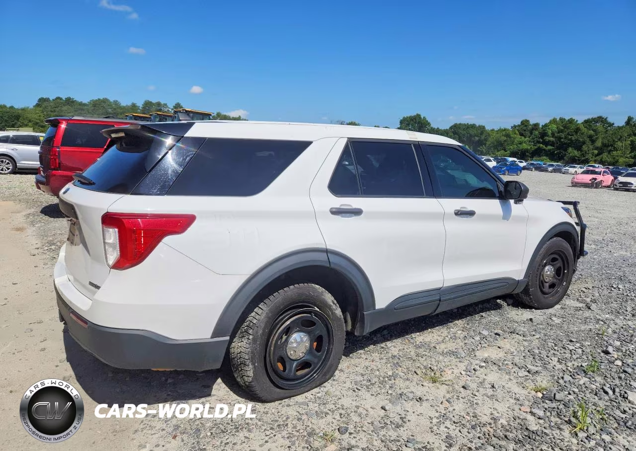 2021 Ford Explorer Police Interceptor VIN:1FM5K8AB6MGA19384 - 3