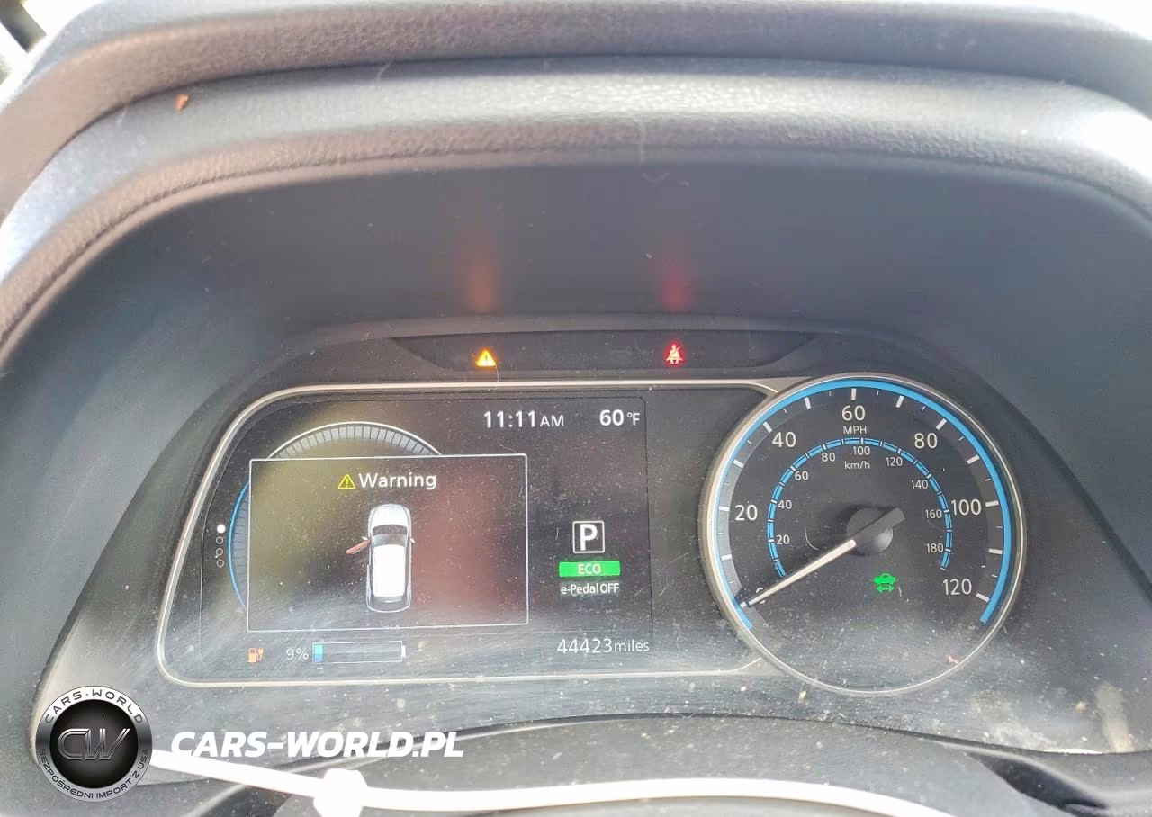 2020 Nissan Leaf Sv VIN:1N4AZ1CP1LC305038 - 9