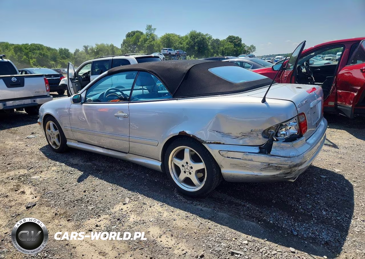 2003 Mercedes-Benz Clk 430 VIN:WDBLK70G23T142753 - 2