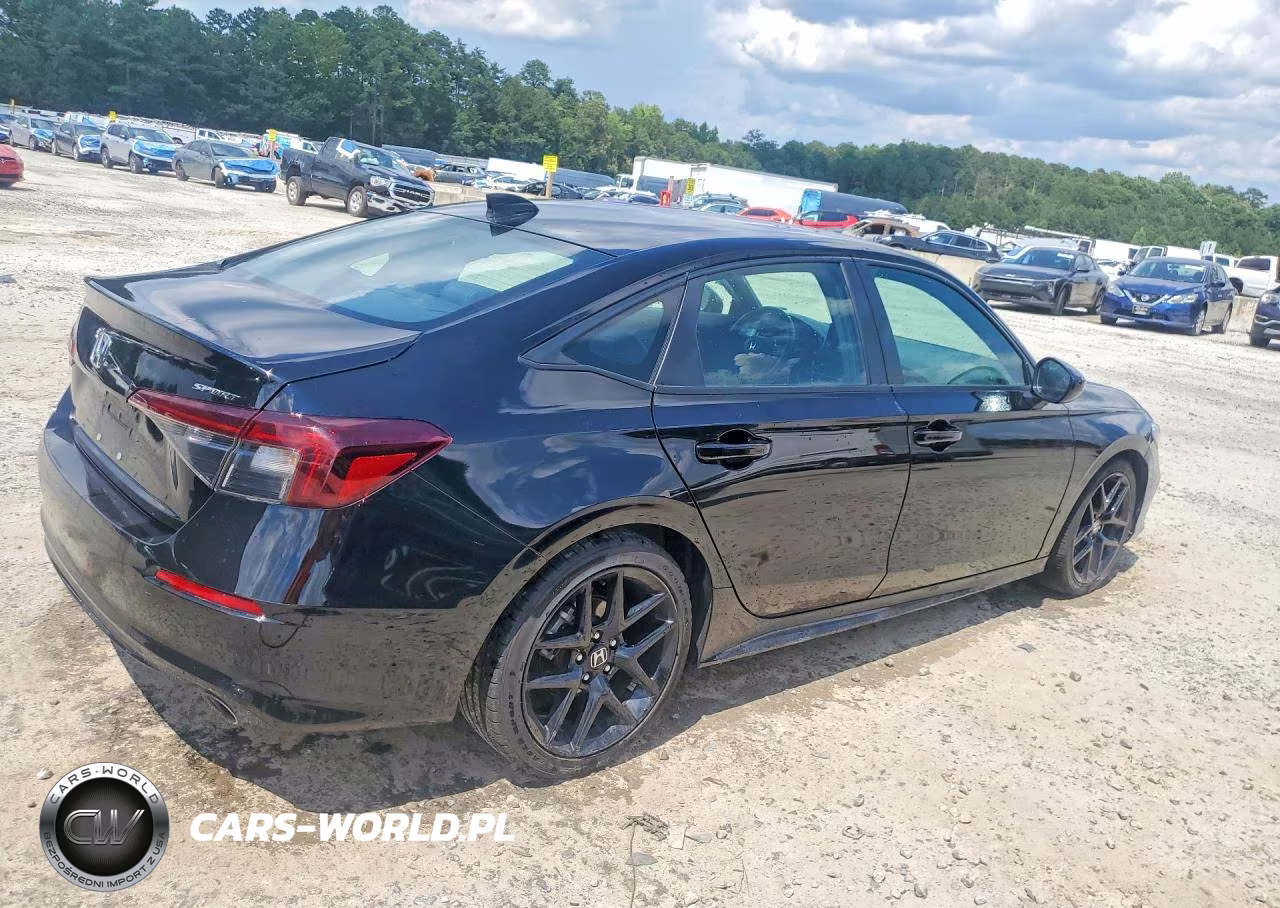 2025 Honda Civic Sport VIN:2HGFE2F56SH597133 - 3