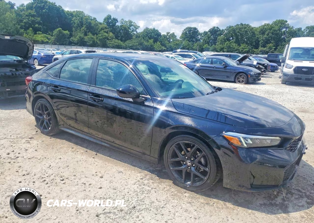 2025 Honda Civic Sport VIN:2HGFE2F56SH597133 - 4