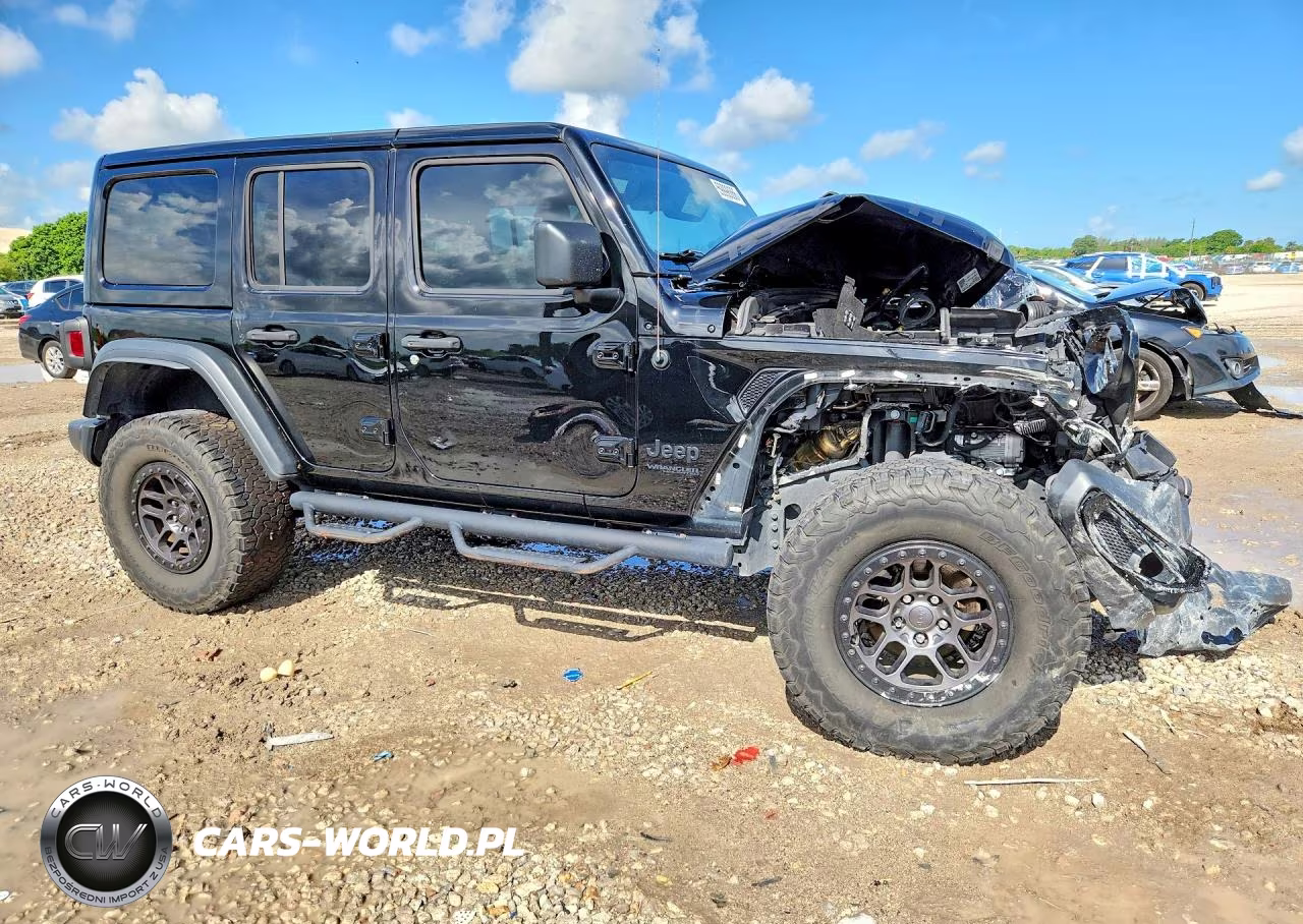 2022 Jeep Wrangler Unlimited Sport VIN:1C4HJXDGXNW243013 - 4