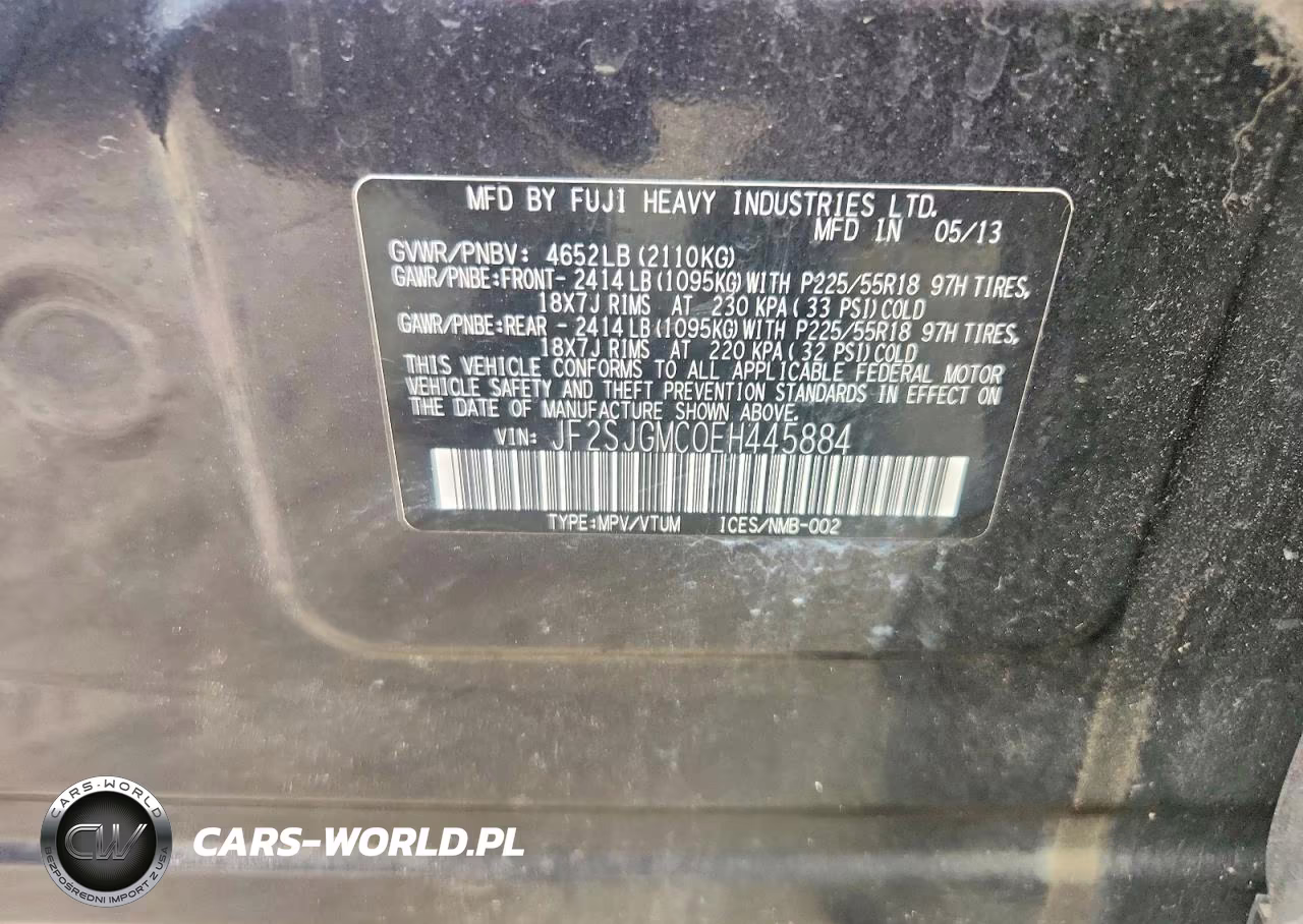 2014 Subaru Forester 2.0Xt Touring VIN:JF2SJGMC0EH445884 - 13