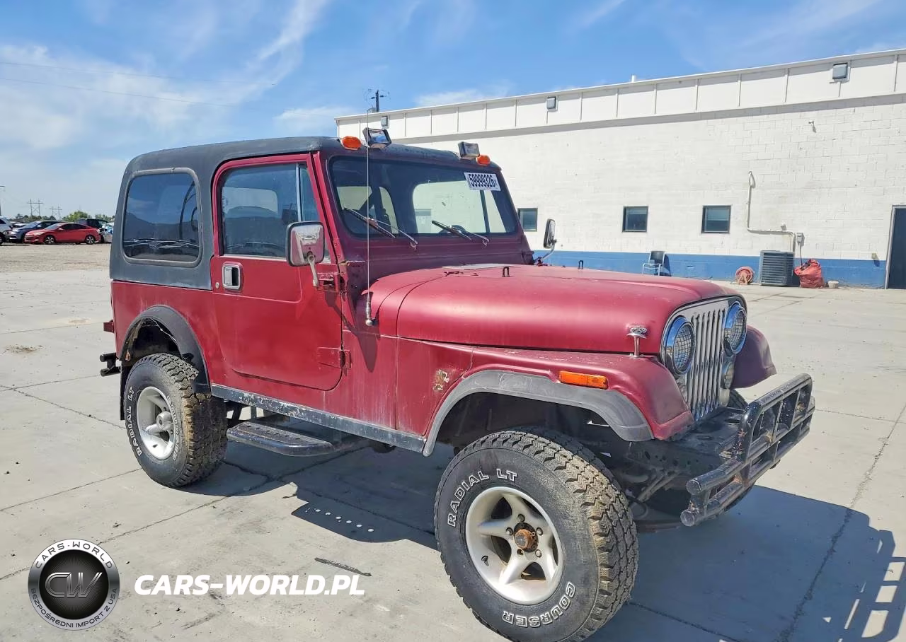1984 Jeep Jeep Cj7 VIN:1JCCM87E1ET066210 - 4