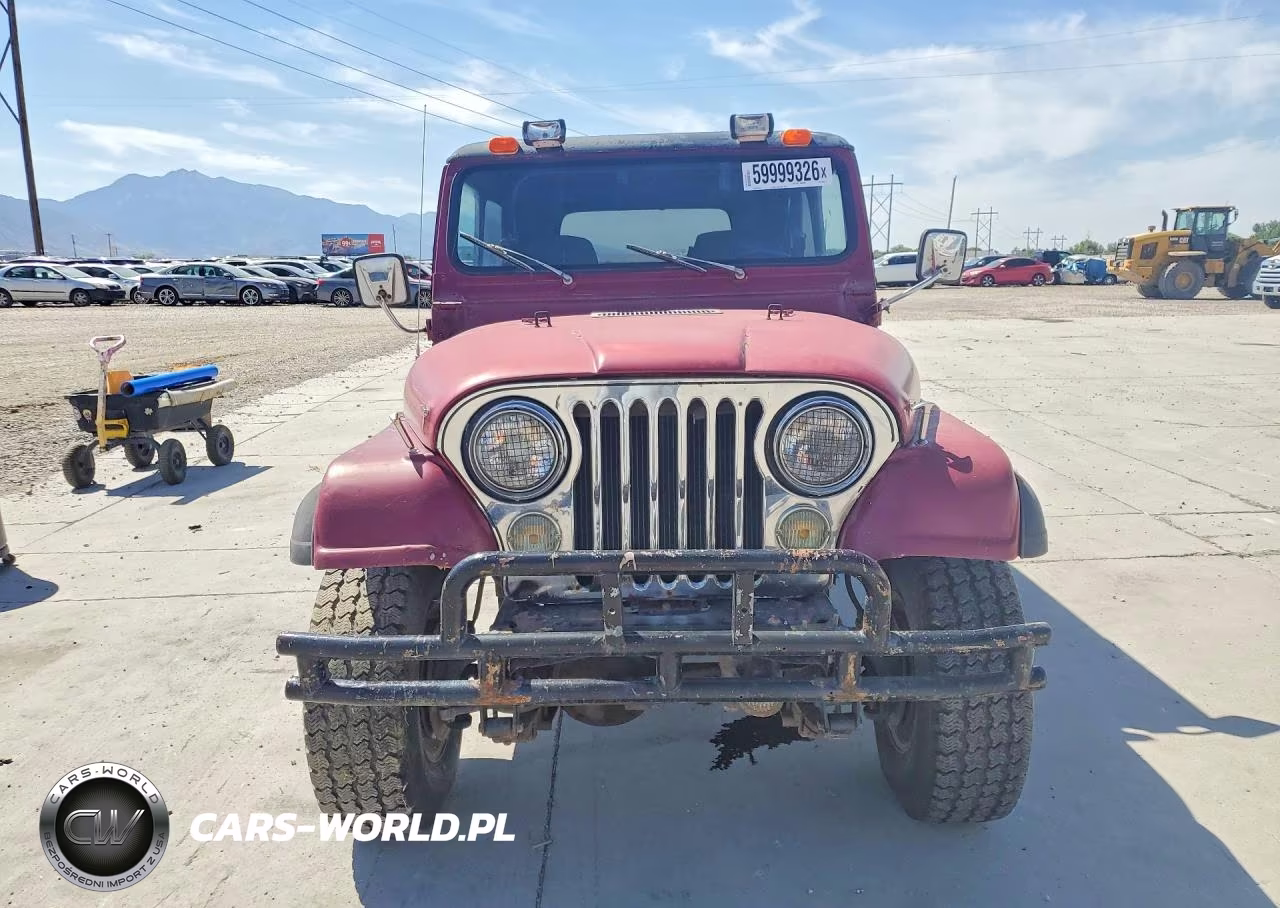 1984 Jeep Jeep Cj7 VIN:1JCCM87E1ET066210 - 5