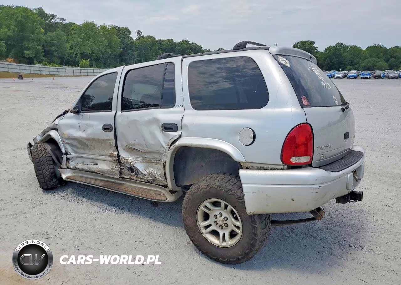 2002 Dodge Durango Slt VIN:1B4HS48Z12F170825 - 2