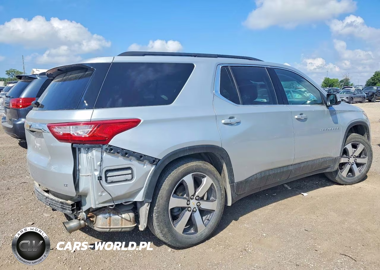 2021 Chevrolet Traverse Lt VIN:1GNEVHKW3MJ251058 - 3