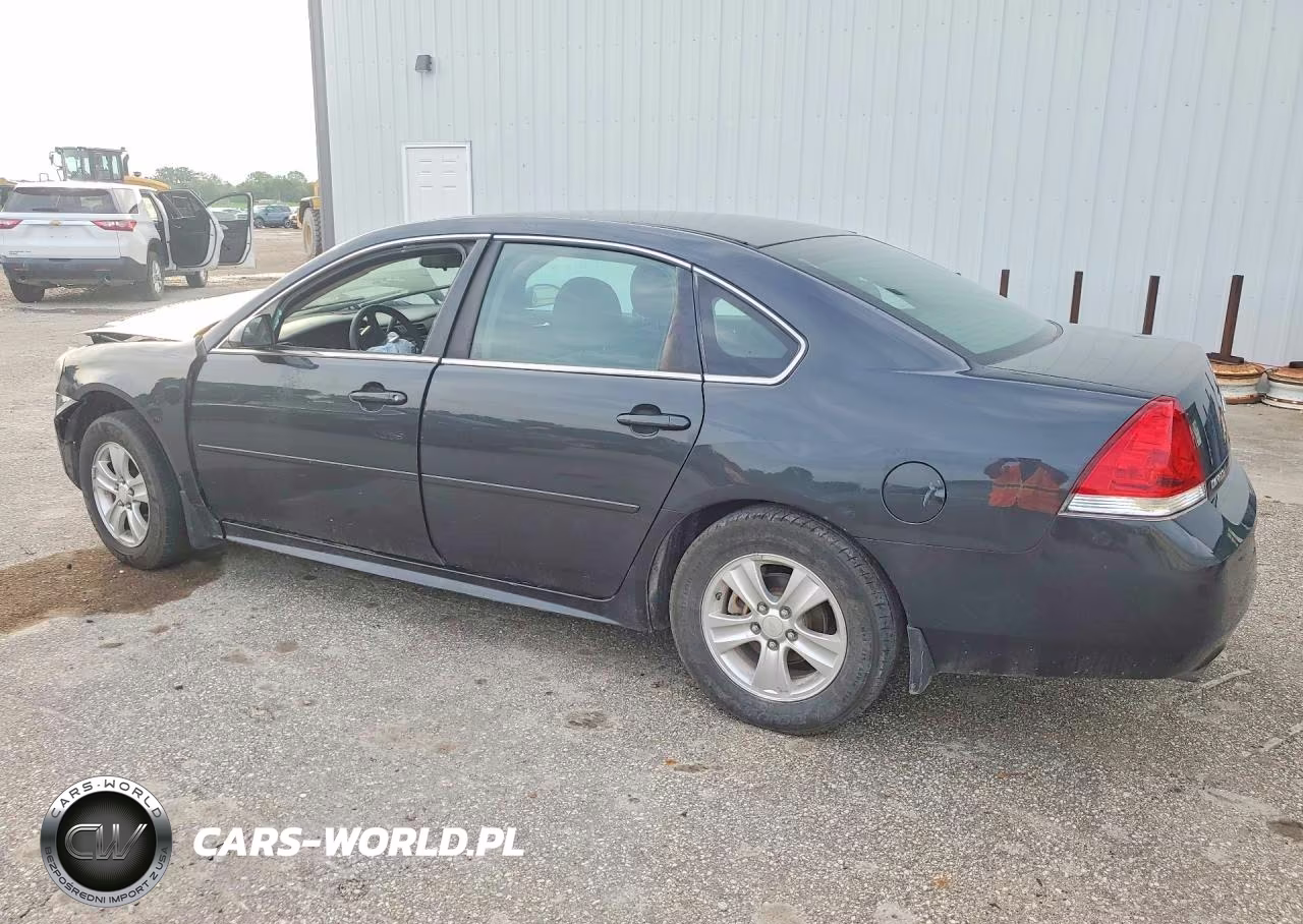2012 Chevrolet Impala Ls VIN:2G1WF5E32C1253895 - 2