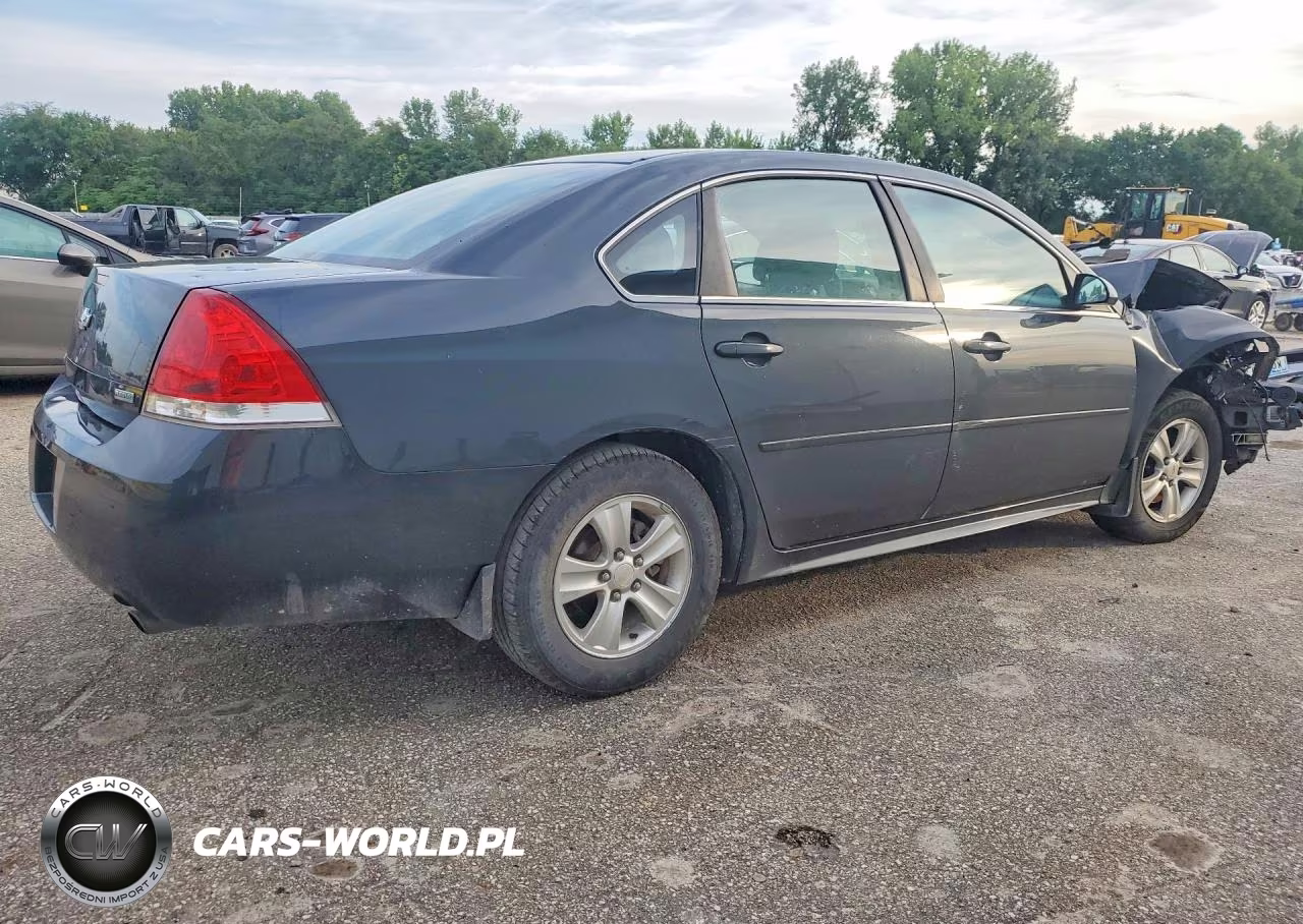 2012 Chevrolet Impala Ls VIN:2G1WF5E32C1253895 - 3
