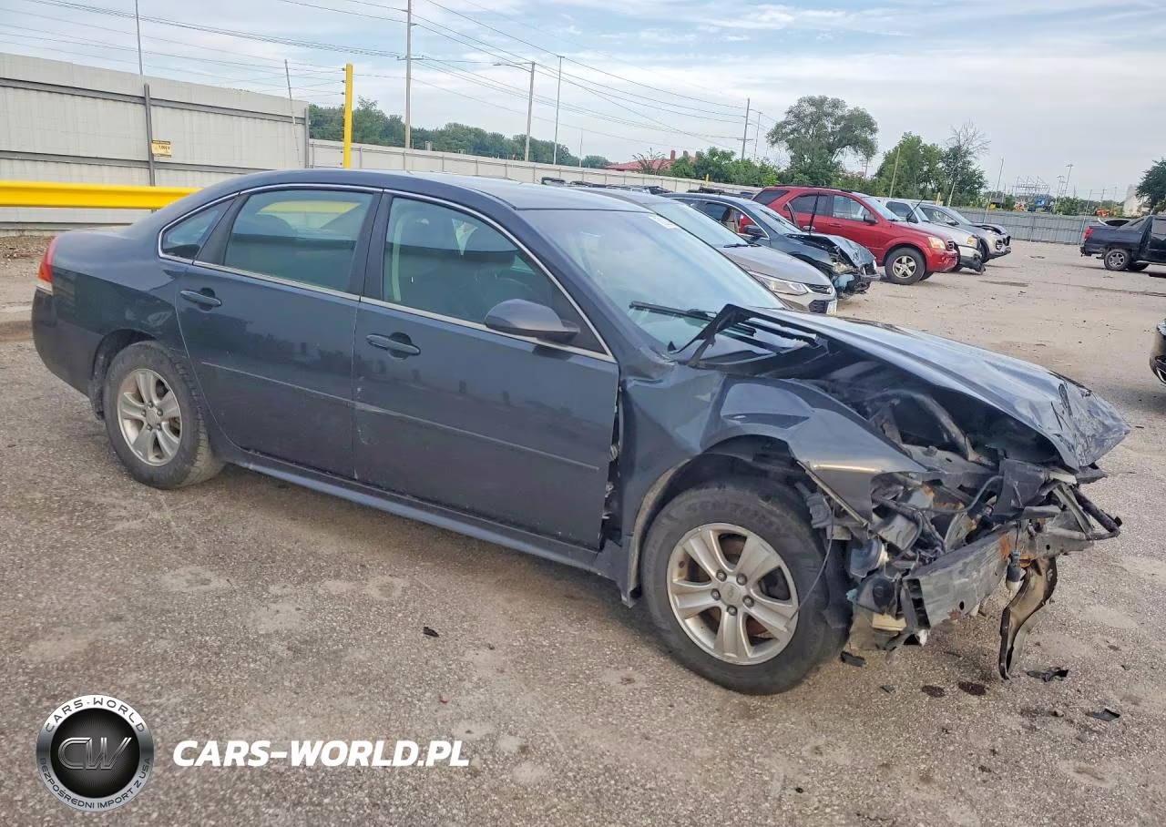 2012 Chevrolet Impala Ls VIN:2G1WF5E32C1253895 - 4