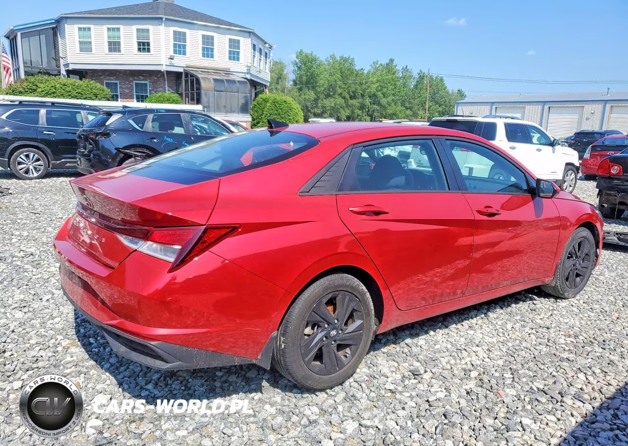 2021 Hyundai Elantra Sel VIN:5NPLM4AG0MH002845 - 3