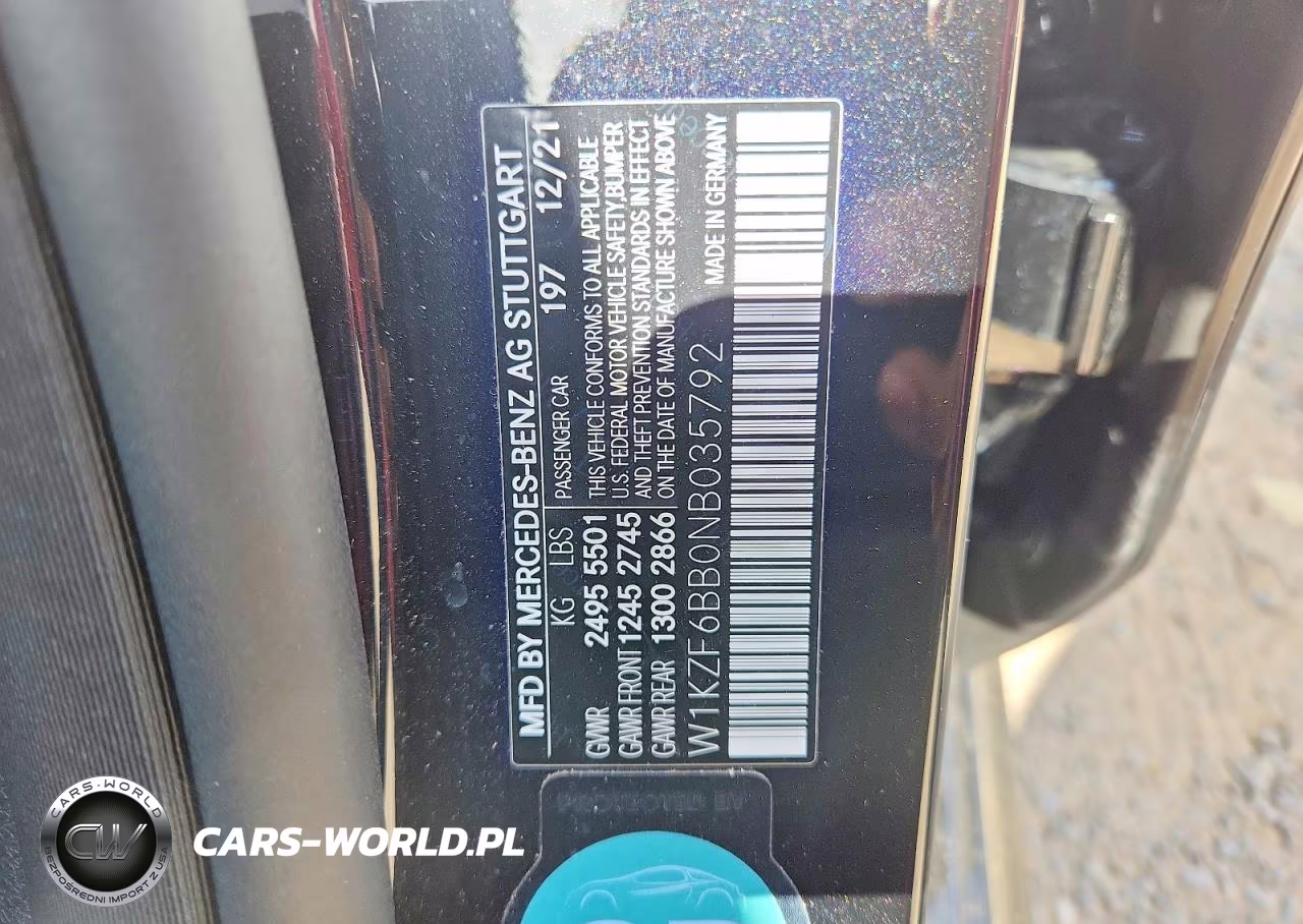 2022 Mercedes-Benz E Amg 53 4Matic VIN:W1KZF6BB0NB035792 - 12