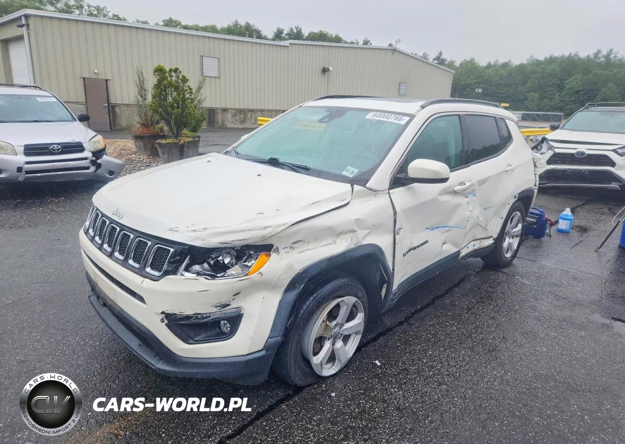 2021 Jeep Compass Latitude VIN:3C4NJDBB2MT507242 - 1