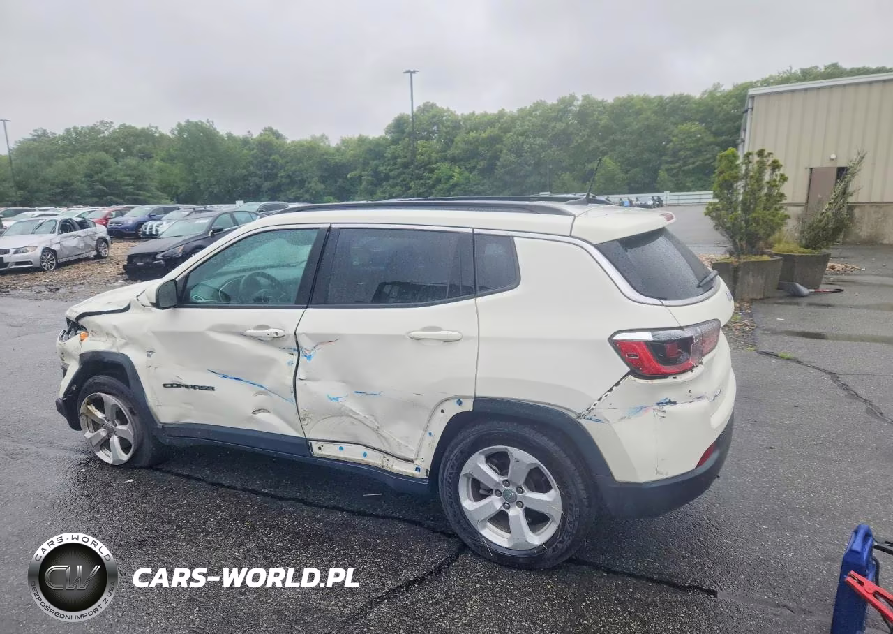 2021 Jeep Compass Latitude VIN:3C4NJDBB2MT507242 - 2