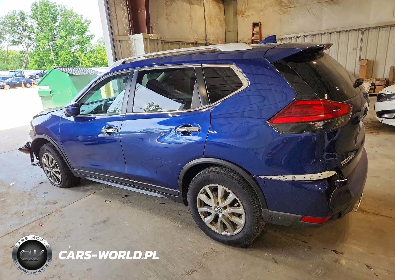 2017 Nissan Rogue Sv VIN:KNMAT2MV3HP566007 - 2