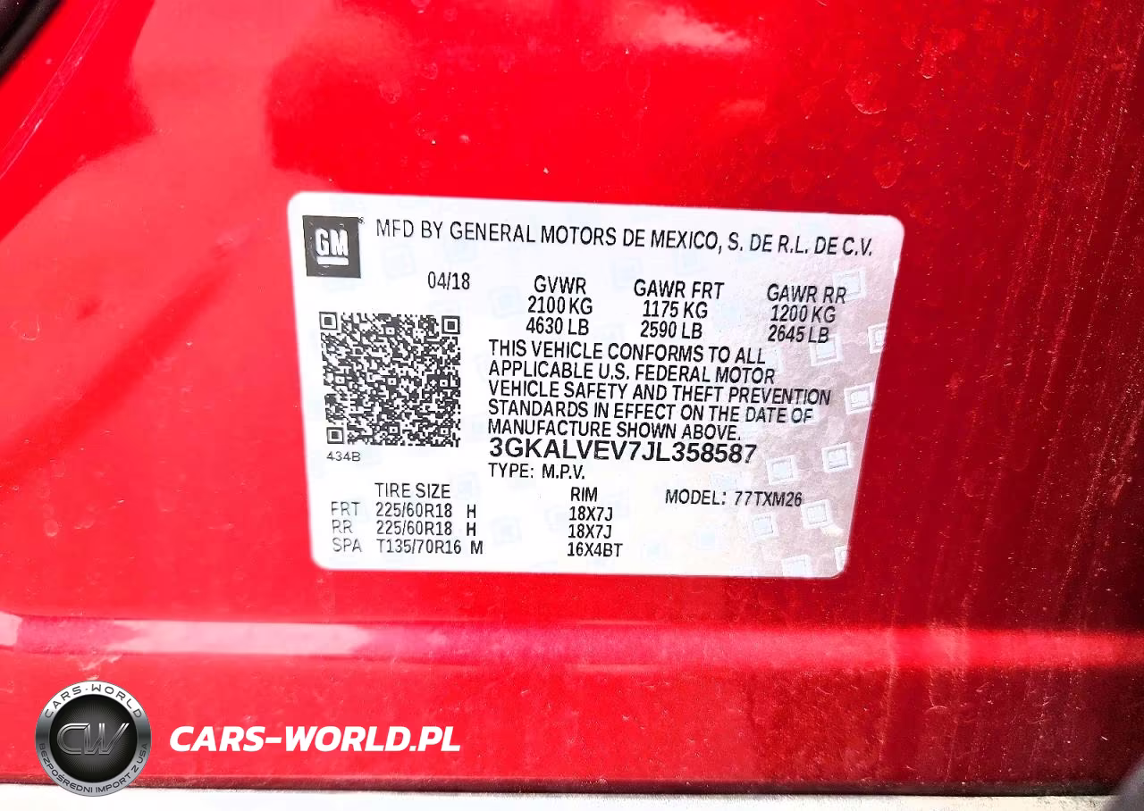 2018 GMC Terrain Slt VIN:3GKALVEV7JL358587 - 13