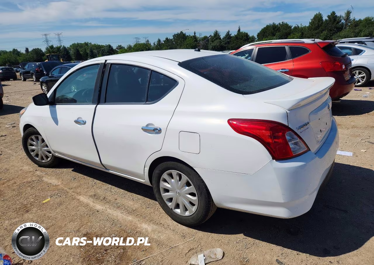 2017 Nissan Versa 1.6 Sv VIN:3N1CN7AP0HL804657 - 2