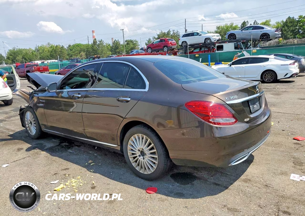 2017 Mercedes-Benz C 300 4Matic VIN:55SWF4KB8HU183495 - 2