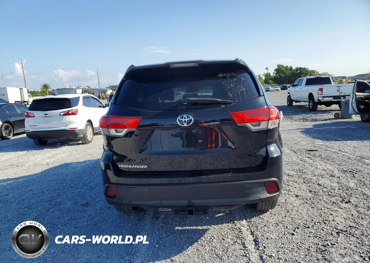 2019 Toyota Highlander Le VIN:5TDZARFH8KS056029 - 6