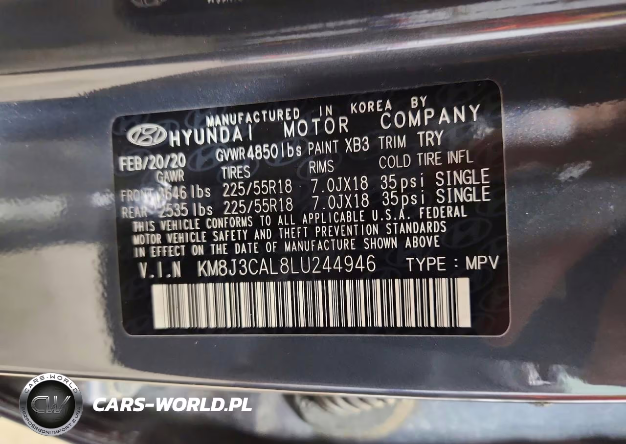 2020 Hyundai Tucson Ultimate VIN:KM8J3CAL8LU244946 - 14