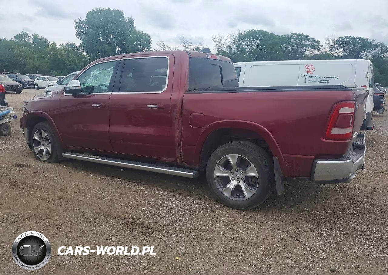 2019 Ram 1500 Laramie VIN:1C6SRFJT9KN718881 - 2
