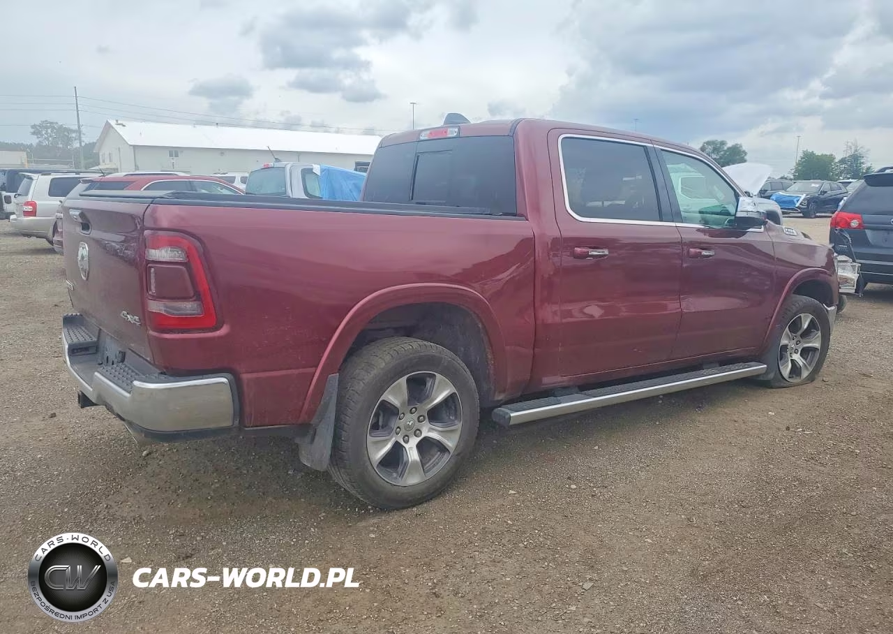 2019 Ram 1500 Laramie VIN:1C6SRFJT9KN718881 - 3