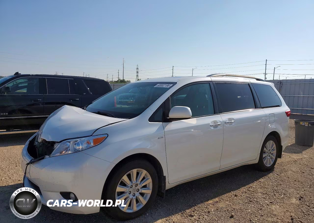 2016 Toyota Sienna Xle 7-Passenger