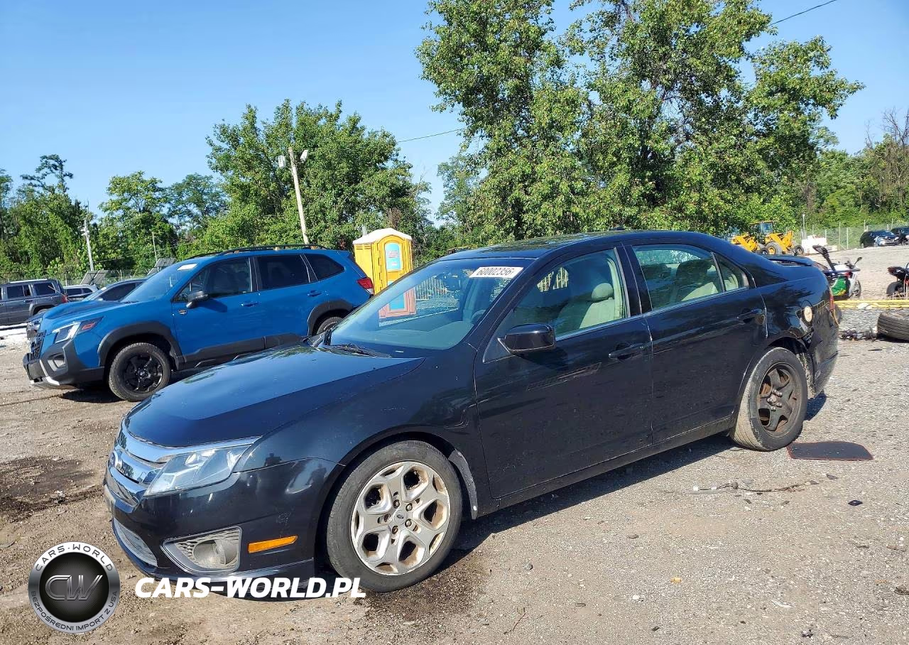 2010 Ford Fusion Se VIN:3FAHP0HA5AR315489 - 1
