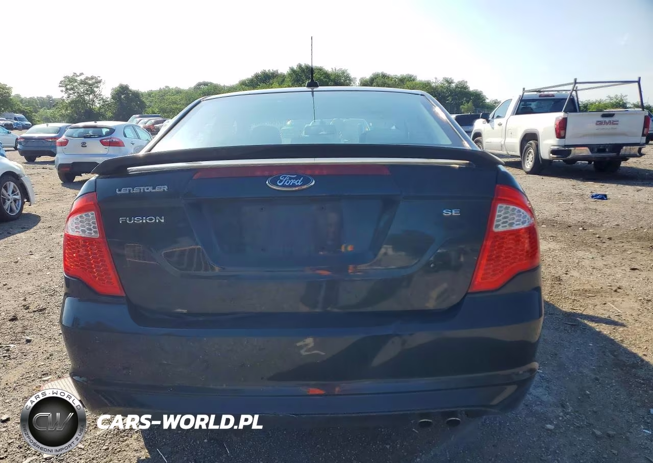 2010 Ford Fusion Se VIN:3FAHP0HA5AR315489 - 6