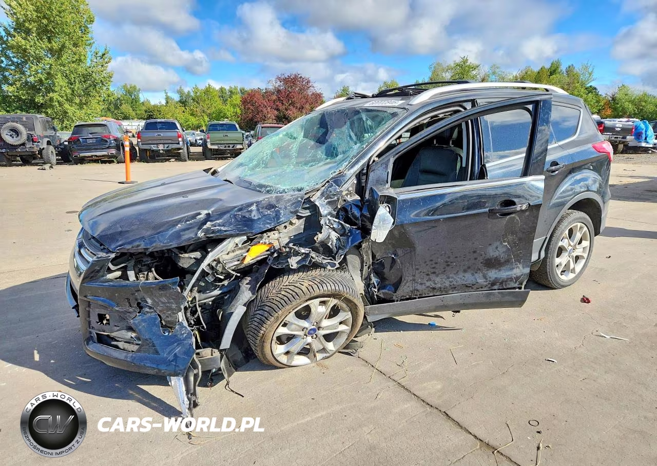 2014 Ford Escape Titanium VIN:1FMCU9JX6EUB32516 - 1