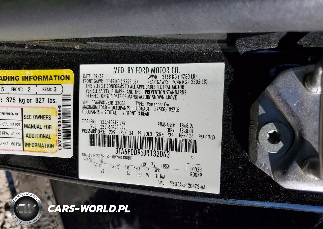 2018 Ford Fusion Titanium-Platinum VIN:3FA6P0D95JR132063 - 12