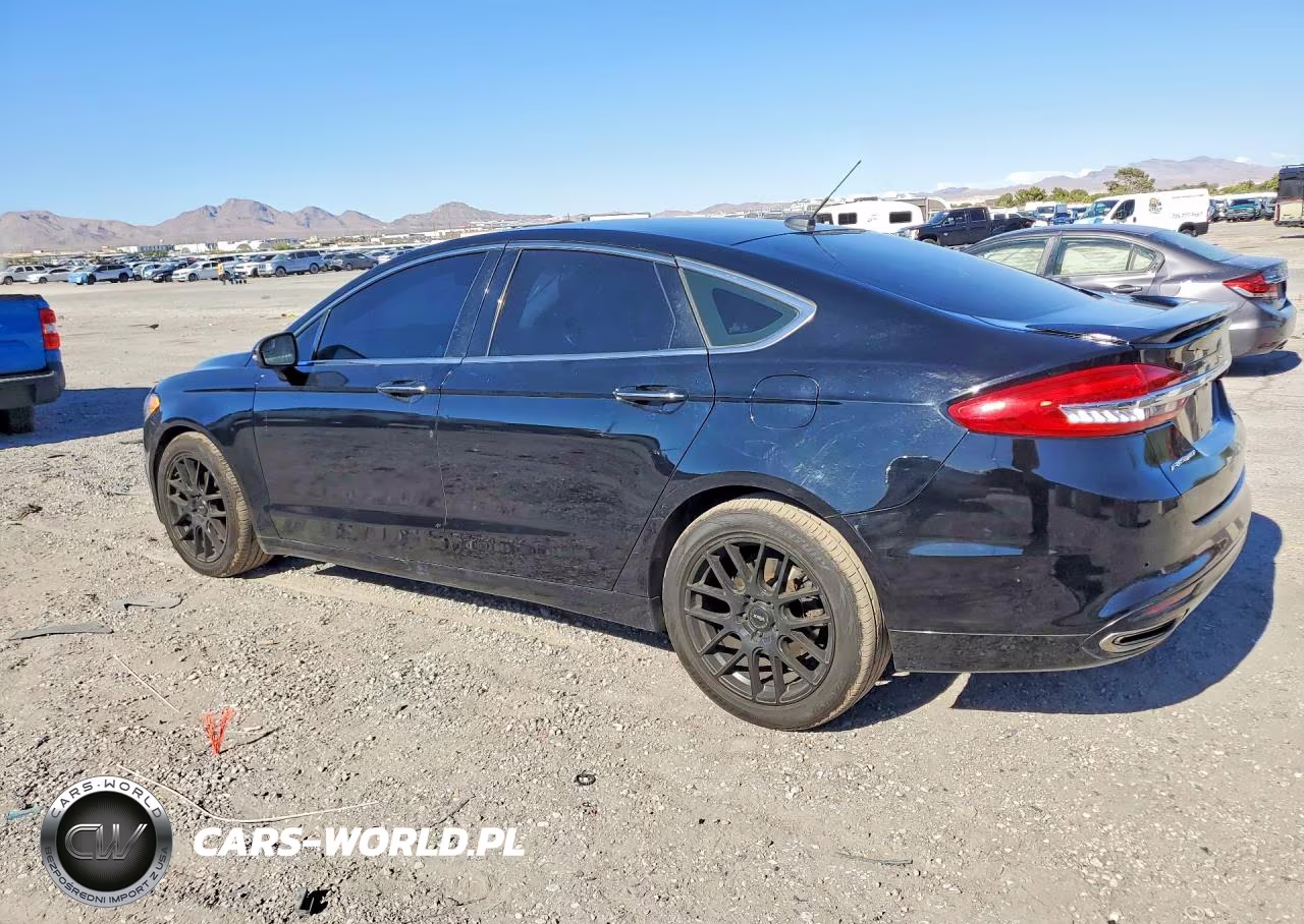 2018 Ford Fusion Titanium-Platinum VIN:3FA6P0D95JR132063 - 2