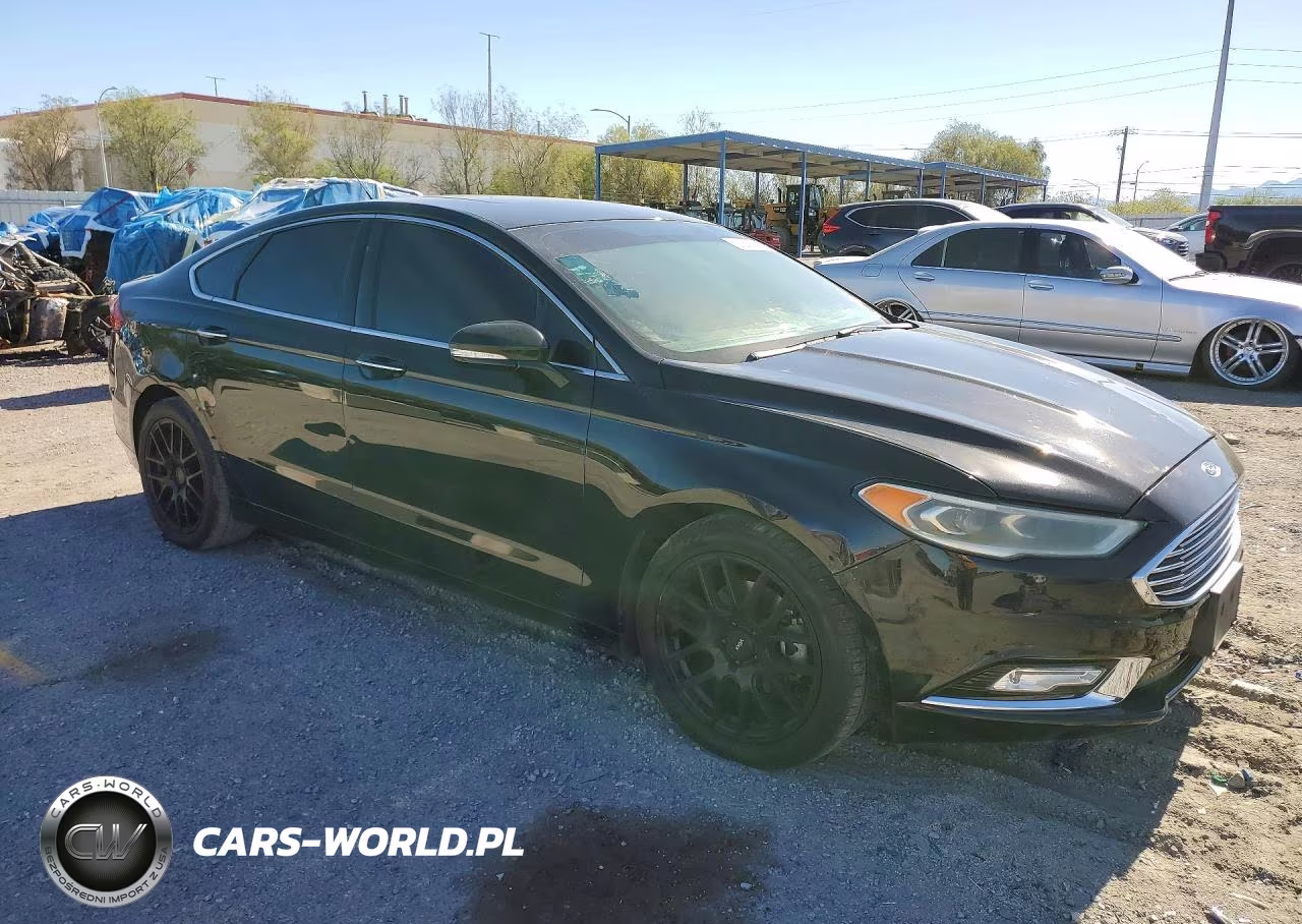 2018 Ford Fusion Titanium-Platinum VIN:3FA6P0D95JR132063 - 4