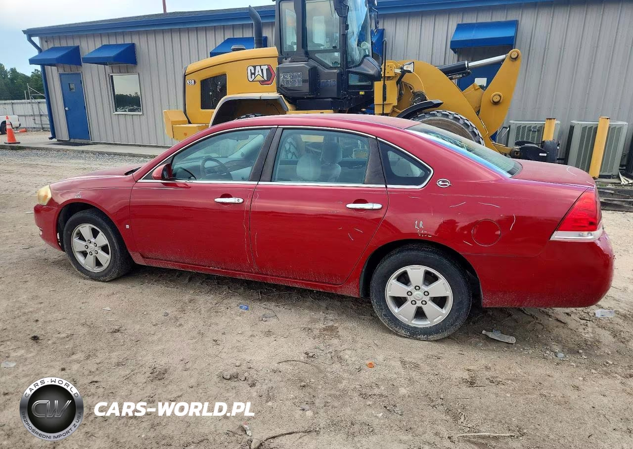 2008 Chevrolet Impala Lt VIN:2G1WT55K581226035 - 2